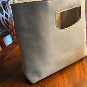 Able leather cross body bag